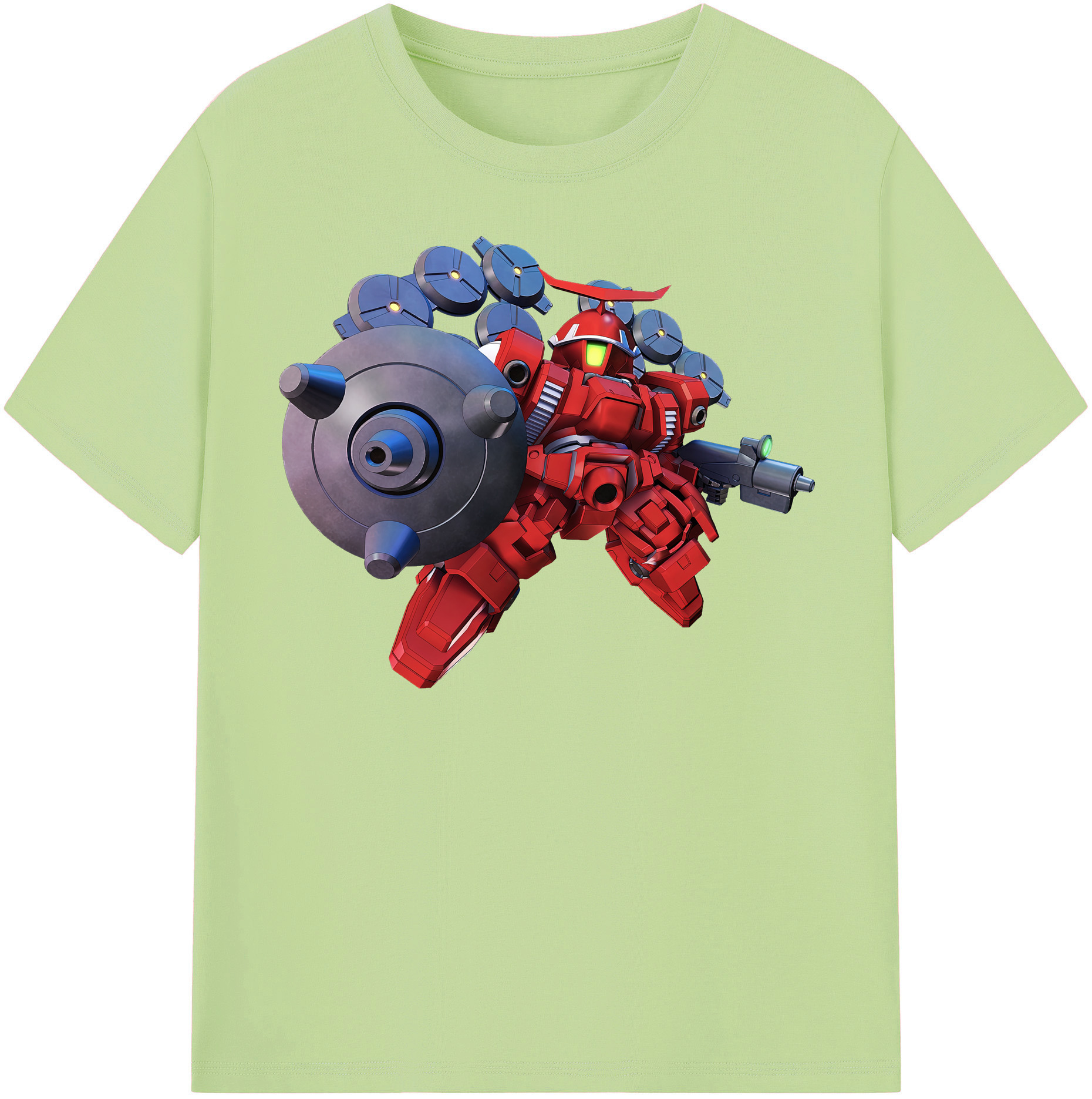 （画像用） 機動戦士ガンダム Mobile Suit Gundam 綿100％半袖Tシャツ（フロントプリント）
